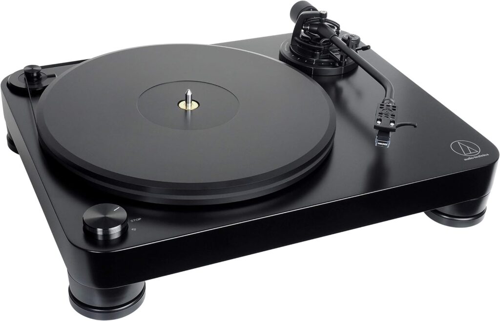 Audio-Technica AT-LP7 Fully Manual Belt-Drive Turntable Black