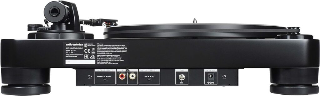 Audio-Technica AT-LP7 Fully Manual Belt-Drive Turntable Black