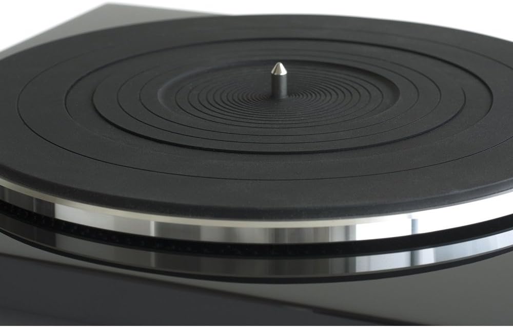 Music Hall mmf-1.3 Turntable Belt Drive Electronic Speed Control Aluminum Tonearm Audio Technica Cartridge Built-in Phono Pre-Amp Vibration-Damping Features Included Easy Set-Up and Elegant Design