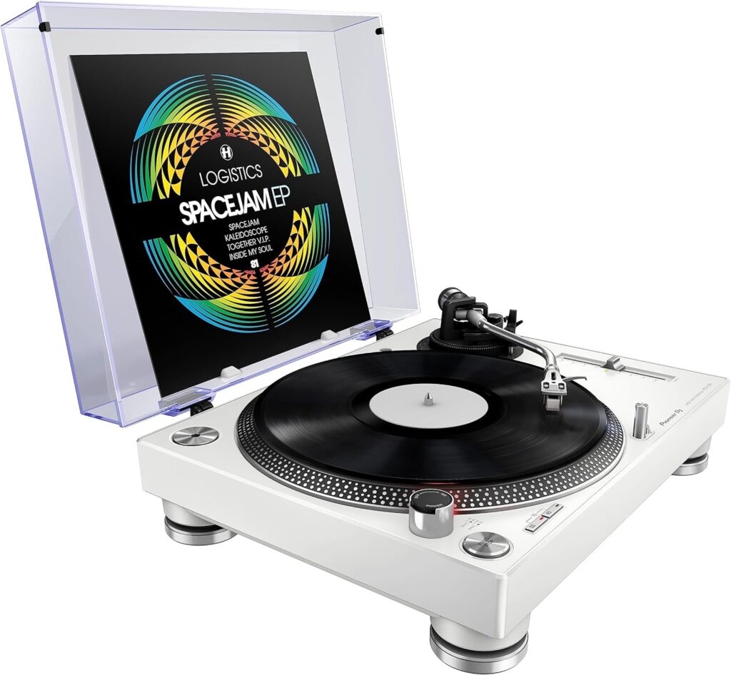 Pioneer DJ PLX-500 Direct Drive Turntable - White