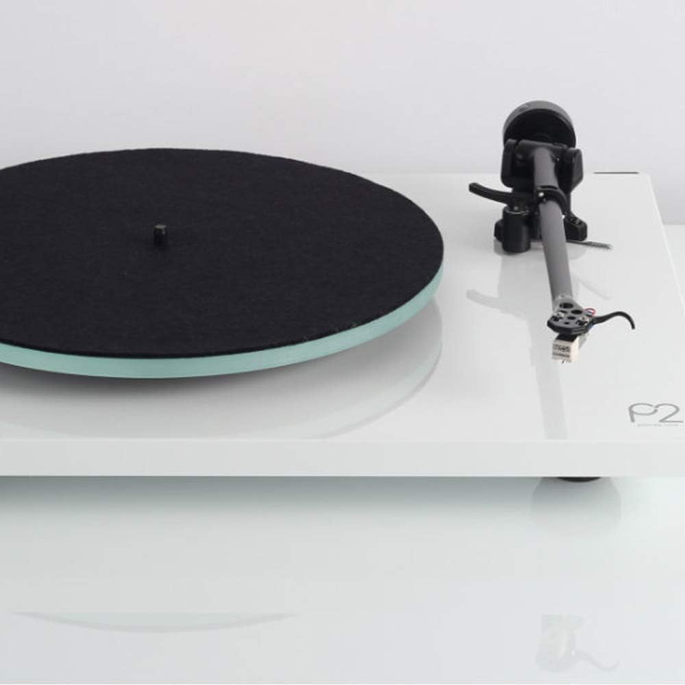 REGA Planar 2 Turntable with Pre-Mounted Carbon MM Cartridge (Walnut Special Effect)